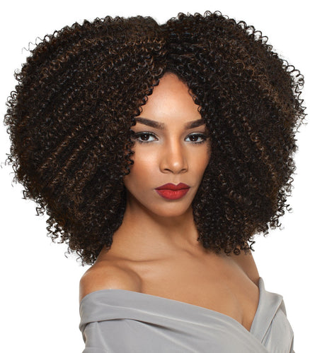 Kinky lace wig/ Perruque cheveux naturel bouclé